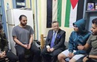 بداري يقوم بزيارة طلبة فلسطينيين في الجزائر