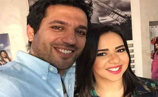 حسن الرداد وإيمي سمير غانم يقفان على خشبة المسرح بعرض