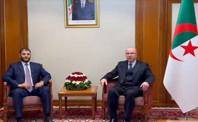 استقبال بن عبد الرحمان لوزير الداخلية الليبي