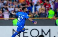 نيمار يسجل أول أهدافه مع الهلال في شباك ناساجي بدوري أبطال آسيا...