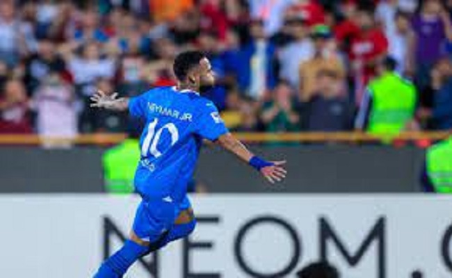 نيمار يسجل أول أهدافه مع الهلال في شباك ناساجي بدوري أبطال آسيا...