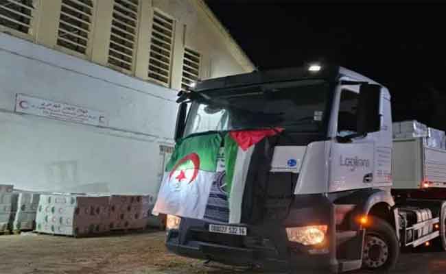 الهلال الأحمر الفلسطيني يقدم خالص امتنانه للجزائر