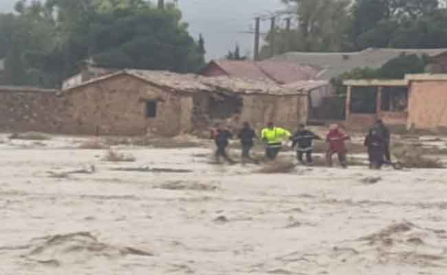 انتشال ستيني في حالة حرجة جرفته سيول الأمطار بباتنة