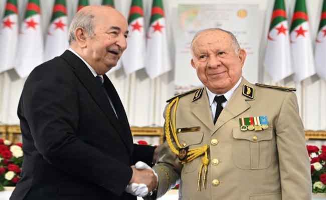 المهرج تبون يناشد رجال العالم بالتضامن مع فلسطين لأن الجزائر تعيش أزمة انعدام الرجال