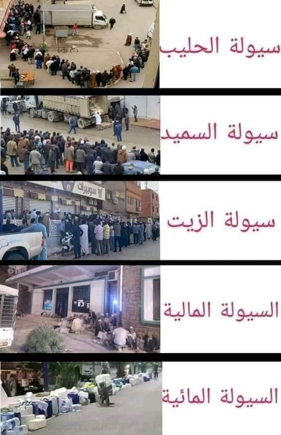 المواطن الجزائري يموت من البرد والجوع والجنرالات قسموا فيما بينهم 100 مليار دولار