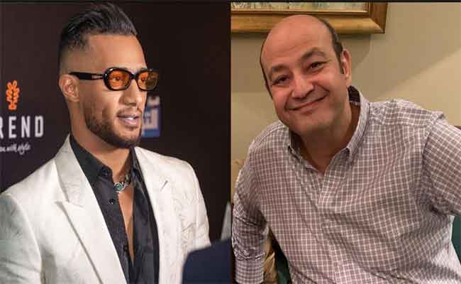 عمرو أديب ومحمد رمضان يطويان صفحة الخلافات ب