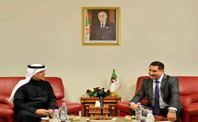 استقبال لعقاب للمدير التنفيذي لمؤسسة عرب سات