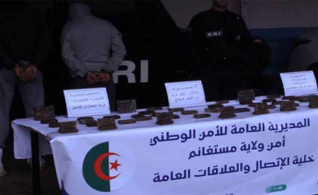 الإطاحة بشبكة إجرامية أحد أفرادها يروج المخدرات في محله التجاري بمستغانم