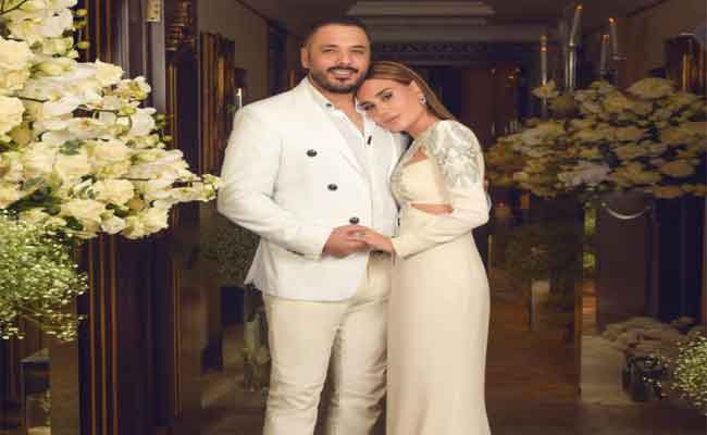 رامي عياش يزف زوجته للمرة الثانية في الذكرى العاشرة لزواجهما...