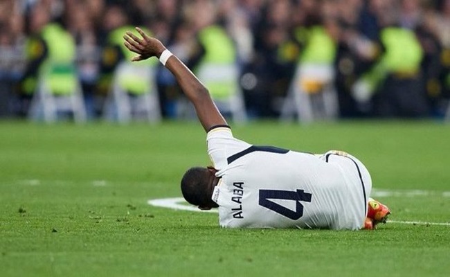 ريال مدريد يعلن رسميًا إصابة ديفيد ألابا بالرباط الصليبي...