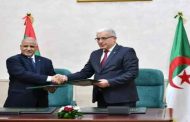 بوغالي يوقع مع نظيره الموريتاني بروتوكول للتعاون البرلماني