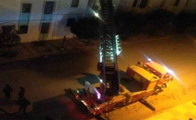 نشوب حريق في شقة يخلف ثمانية مصابين بخنشلة
