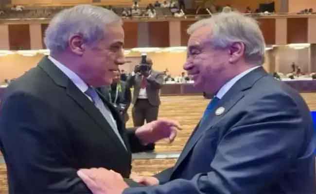لقاء العرباوي مع الأمين العام للأمم المتحدة...