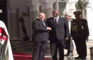 استقبال تبون لرئيس مجلس السيادة الانتقالي السوداني