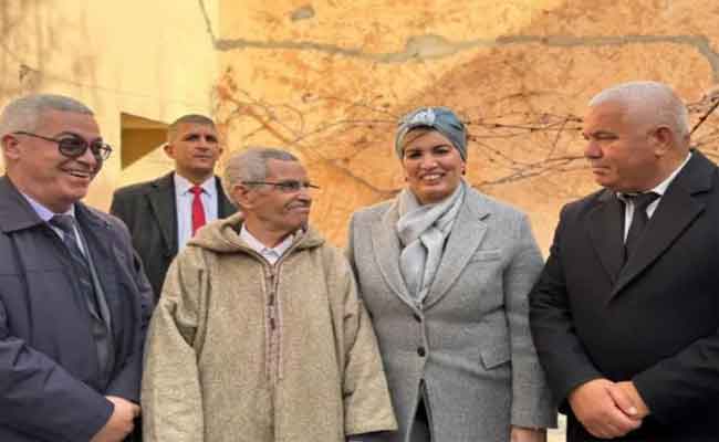 وزيرة الثقافة تدعو إلى ضرورة حماية المواقع الأثرية من كل أشكال العبث بها