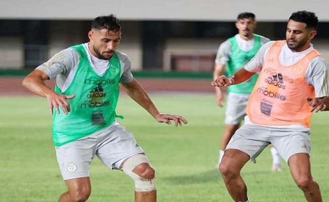 الخضر يستعدون للكان في توغو...