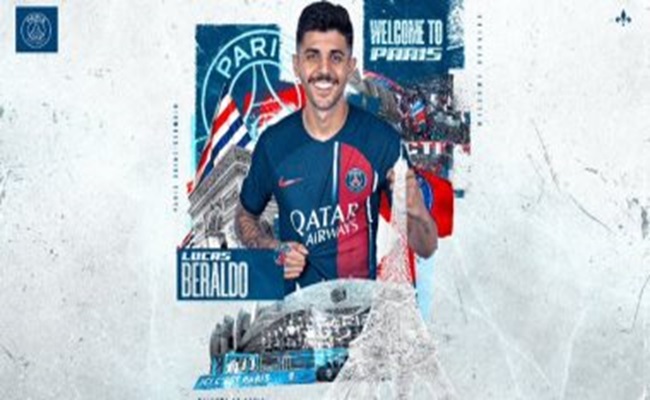 رسميا...باريس سان جيرمان يضم البرازيلي لوكاس بيرالدو