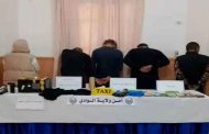 تفكيك شبكة إجرامية تحترف سرقة المنازل يقدمون أنفسهم رجال الشرطة بالوادي