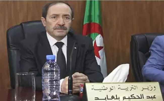 بلعابد يؤكد عودة التلاميذ لمقاعد الدراسة يوم الأحد 7 أبريل
