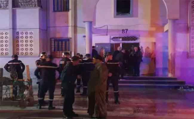 حريق شقة يخلف إصابة 13 شخصا بالجلفة