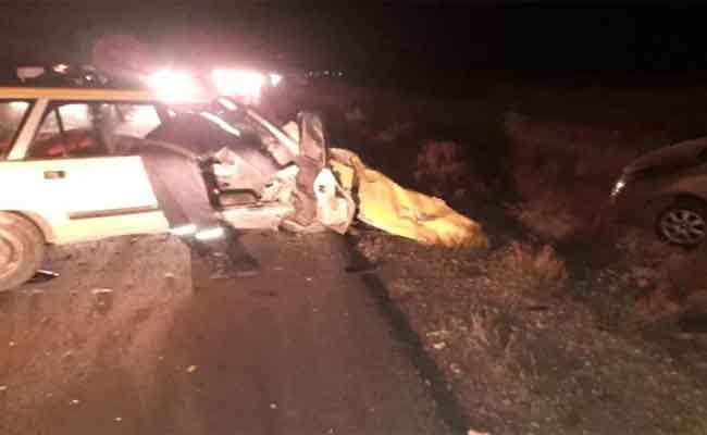 اصطدام سيارتين يخلف قتيلا وثلاث مصابين بالمسيلة