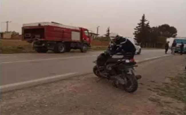 اصطدام عنيف بين دراجة نارية وحافلة يخلف مصرع طفلين بسيدي بلعباس