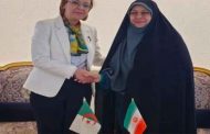 كريكو تتحادث مع نائبة الرئيس الإيراني