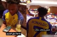 كان مرتديًا قميص رونالدو...طرد سبيد من مطعم ميسي
