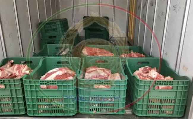 حجز 162 كلغ من اللحوم الفاسدة بالطارف