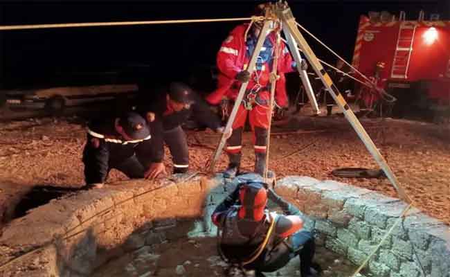 انتشال جثة ثلاثيني من بئر تقليدي بعمق 45 متر بالجلفة