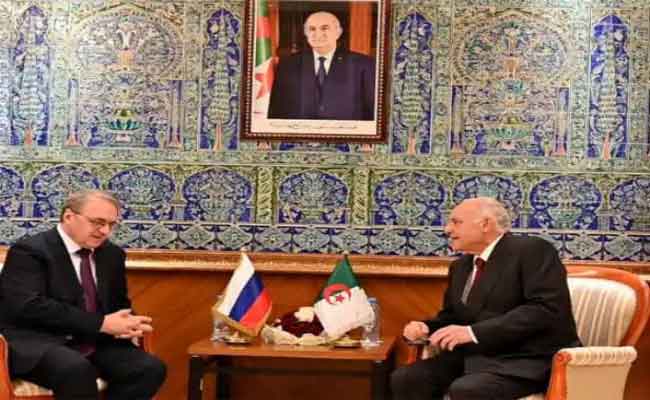 استقبال عطاف للمبعوث الخاص للرئيس الروسي المكلف بالشرق الأوسط وإفريقيا