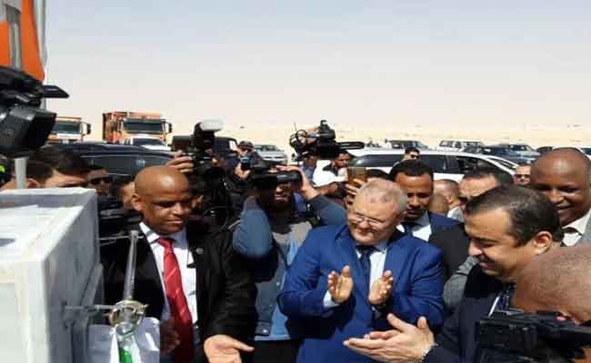 تدشين عرقاب المحطة الشمسية الكهروضوئية بتوقرت