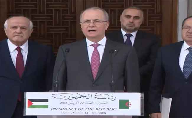 تثمين مصطفى دعم الجزائر المستمر للقضية الفلسطينية