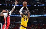 NBA...ليبرون جيمس يقود ليكرز للأدوار الإقصائية بدوري السلة الأمريكي