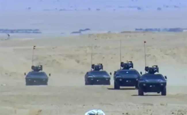 إشراف شنقريحة على مناورات