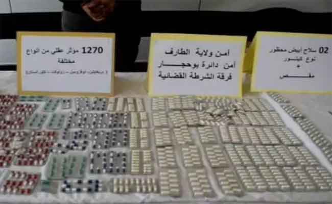 الإطاحة ببارون المؤثرات العقلية بالطارف
