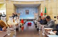 استقبال عطاف نظيره البحريني 