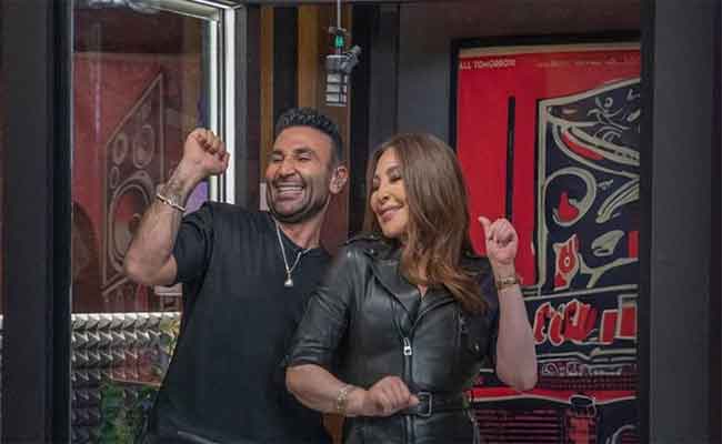 ديو إليسا وأحمد سعد من بيت السعد...