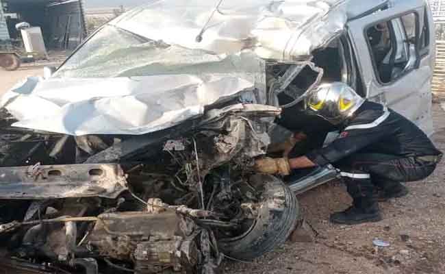 مجزرة مرورية تخلف ثلاث قتلى و18 مصابا بإليزي