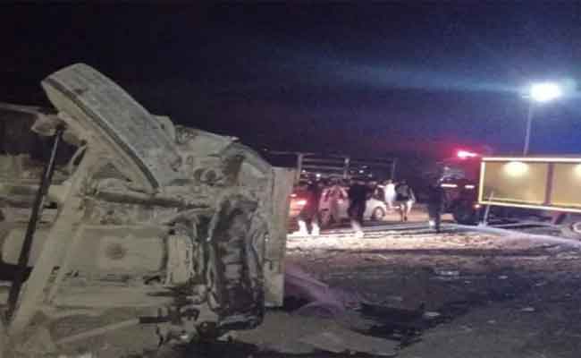 مجزرة مرورية تخلف قتيلان و4 جرحى بالبويرة