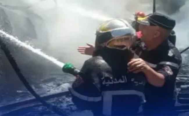 نشوب حريق داخل سوق للألبسة المستعملة بورقلة