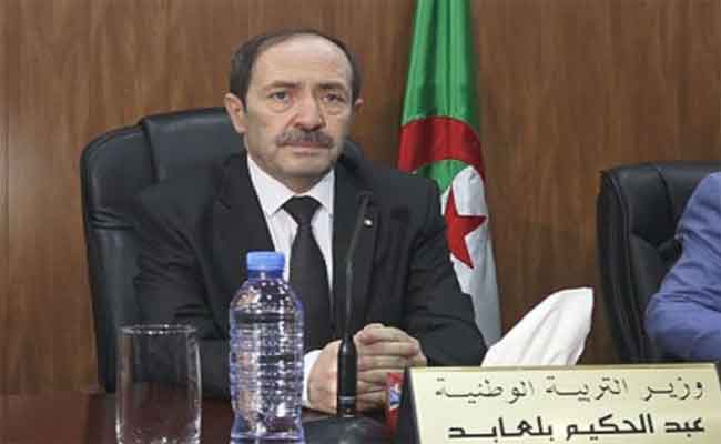بلعابد يؤكد تسوية وضعية الأساتذة المتعاقدين الذين لم تُجدد عقودهم