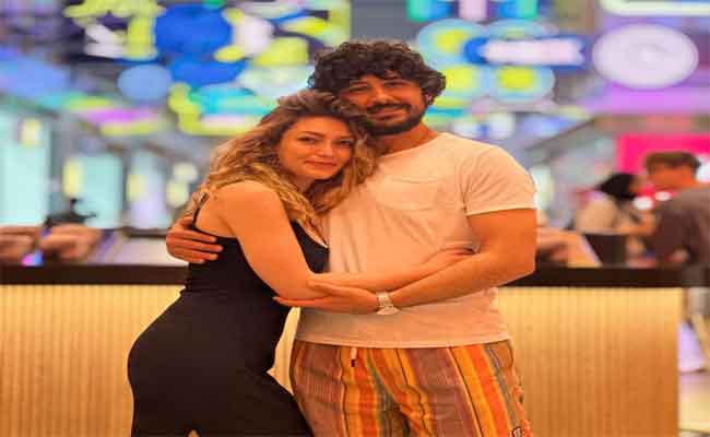 زواج حازم زيدان ولمى بدور...بدأت قصة حبهما منذ ست سنوات في فيلم أمينة
