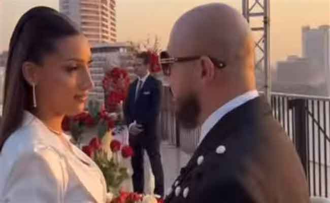 زفاف محمود العسيلي للمرة الرابعة...
