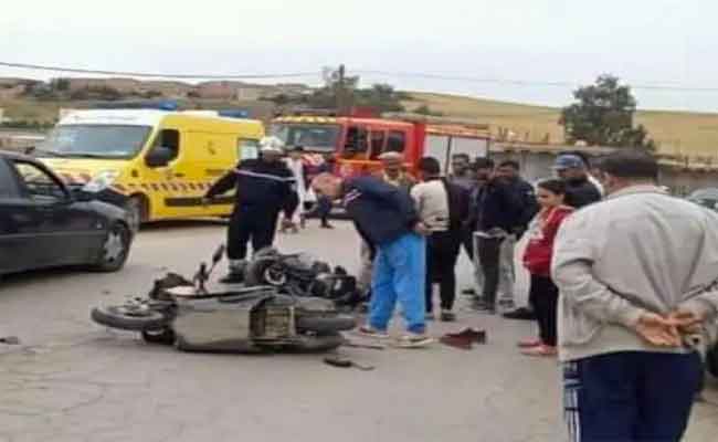 اصطدام بين دراجتين ناريتين يخلف قتيلا وجريحا بجيجل