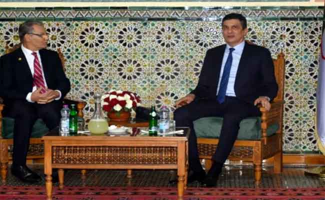استقبال والي العاصمة وفد لجنة الصحة والعمل لمجلس الأمة