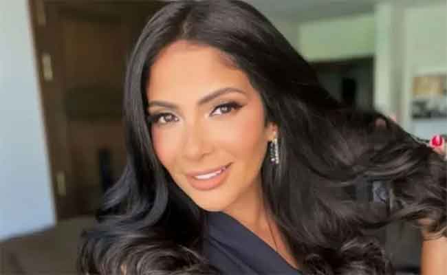 هكذا احتفت منى زكي بعرض فيلم رحلة 404 في هوليوود...