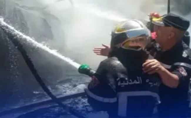 نشوب حريق في صهريج غاز يخلف إصابة عامل بعين تموشنت