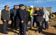 سيفي يقوم بزيارة فجائية لموقع مشروع قصر المعارض الجديد