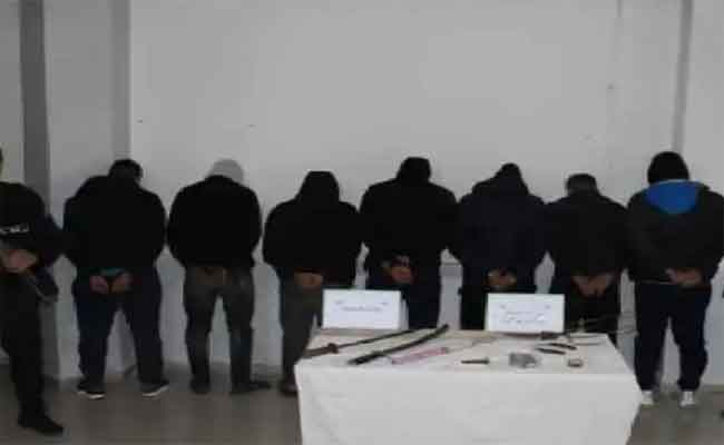 تفكيك عصابة أحياء روعت ساكنة عين الكرشة بأم البواقي